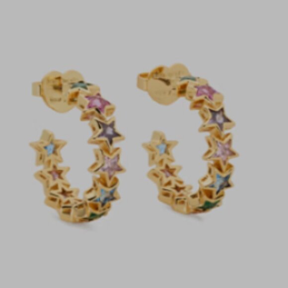 kate spade Jewelry - kate spade Space Cadet Star Huggies NWT